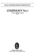 Symphony No. 1, C minor, op. 11 : c-Moll : Ut mineur