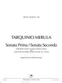 Sonata prima, sonata seconda, für Blockflöte (Violine, Cornetto) und Basso continuo : aus Il primo libro de Motetti e Sonate concertati, op. VI (1624)