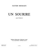 Un sourire : pour orchestre