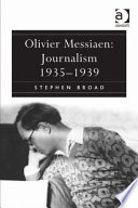Olivier Messiaen : journalism, 1935-1939