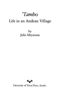 'Tambo : life in an Andean village