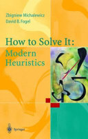 How to solve it : modern heuristics