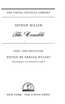 The crucible; text and criticism.