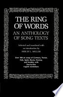 The ring of words; an anthology of song texts.