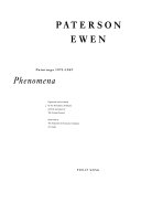 Paterson Ewen : phenomena : paintings, 1971-1987