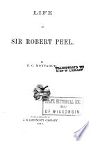 Life of Sir Robert Peel.