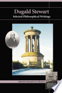 Dugald Stewart : Selected Philosophical Writings.