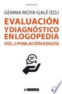 Evaluación y Diagnóstico en Logopedia Población Adulta.