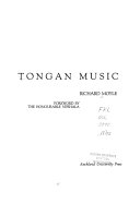 Tongan music