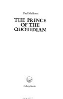 The prince of the quotidian