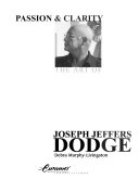 Passion & clarity : the art of Joseph Jeffers Dodge