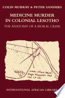 Medicine Murder in Colonial Lesotho