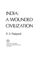 India : a wounded civilization