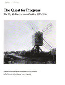 The quest for progress : the way we lived in North Carolina, 1870-1920