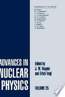 Advances in Nuclear Physics