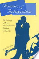 Rumors of indiscretion : the University of Missouri "sex questionnaire" scandal in the Jazz Age