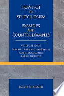 How not to study Judaism : examples and counter-examples