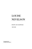 Louise Nevelson; prints and drawings, 1953-1966.