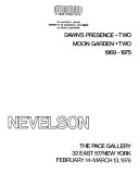 Nevelson : Dawn's presence-two, Moon garden+two, 1969-1975 : [exhibition] the Pace Gallery ... New York, February 14-March 13, 1976.