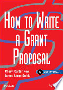 How to write a grant proposal