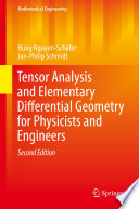 Tensor Analysis and Elementary Differential Geometry for Physicists and Engineers