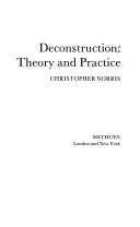 Deconstruction, theory and practice