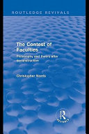 The contest of faculties : philosophy and theory after deconstruction
