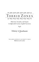 Torrid zones : maternity, sexuality, and empire in eighteenth-century English narratives