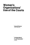Women's organizations' use of the courts