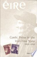 Gaelic prose in the Irish Free State, 1922-1939