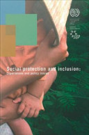 Social Protection and Inclusion : Experiences and Policy Issues.