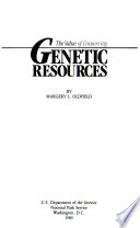The value of conserving genetic resources