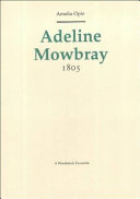 Adeline Mowbray, 1805