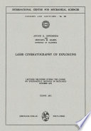 Laser Cinematography of Explosions Lectures Delivered during the Course on Experimental Methods in Mechanics, October 1971