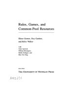 Rules, games, and common-pool resources