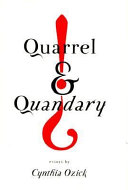 Quarrel & quandary : essays