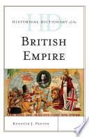 Historical dictionary of the British Empire