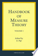 Handbook of Measure Theory : In Two Volumes.