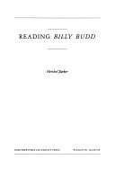 Reading Billy Budd