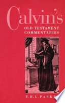 Calvin's Old Testament commentaries