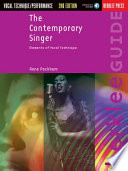 The contemporary singer : elements of vocal technique