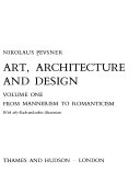 Studies in art, architecture, and design.