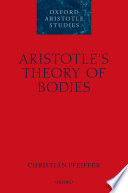 Aristotle's theory of bodies