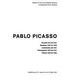 Pablo Picasso : Keramik 1947 bis 1961; Mosaiken 1956 bis 1958; Linolschnitte seit 1961; Lithographien 1956 bis 1961; Plakate 1948 bis 1962. Ausstellung vom 31. Januar bis zum 22 März 1964.