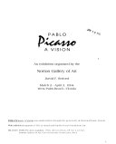 Pablo Picasso : a vision