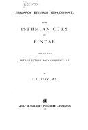 The Isthmian odes of Pindar
