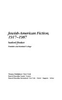 Jewish-American fiction, 1917-1987