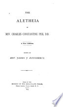 The Aletheia of Rev. Charles Constantine Pise, D.D.