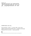 Pissarro : Camille Pissarro, 1830-1903 : Hayward Gallery, London, 30 October 1980-11 January 1981, Grand Palais, Paris, 30 January-27 April 1981, Museum of Fine Arts, Boston, 19 May-9 August 1981.