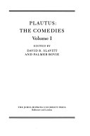 Plautus : the comedies